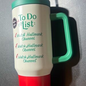Hallmark Green and Red To Do List Mug